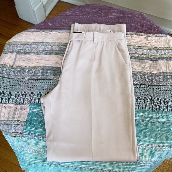 Vintage Giorgio Armani Classico Black Label Borgo 21 Blush Pink Trousers… - Picture 3 of 12